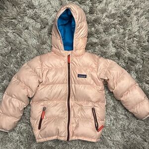 Patagonia Kids Pink Puffer Jacket